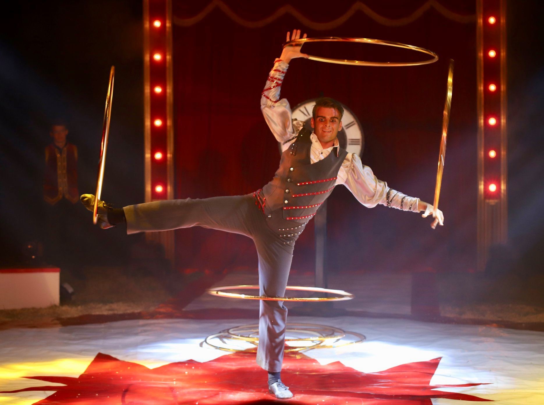 Starting of dreaming to be a circus performer